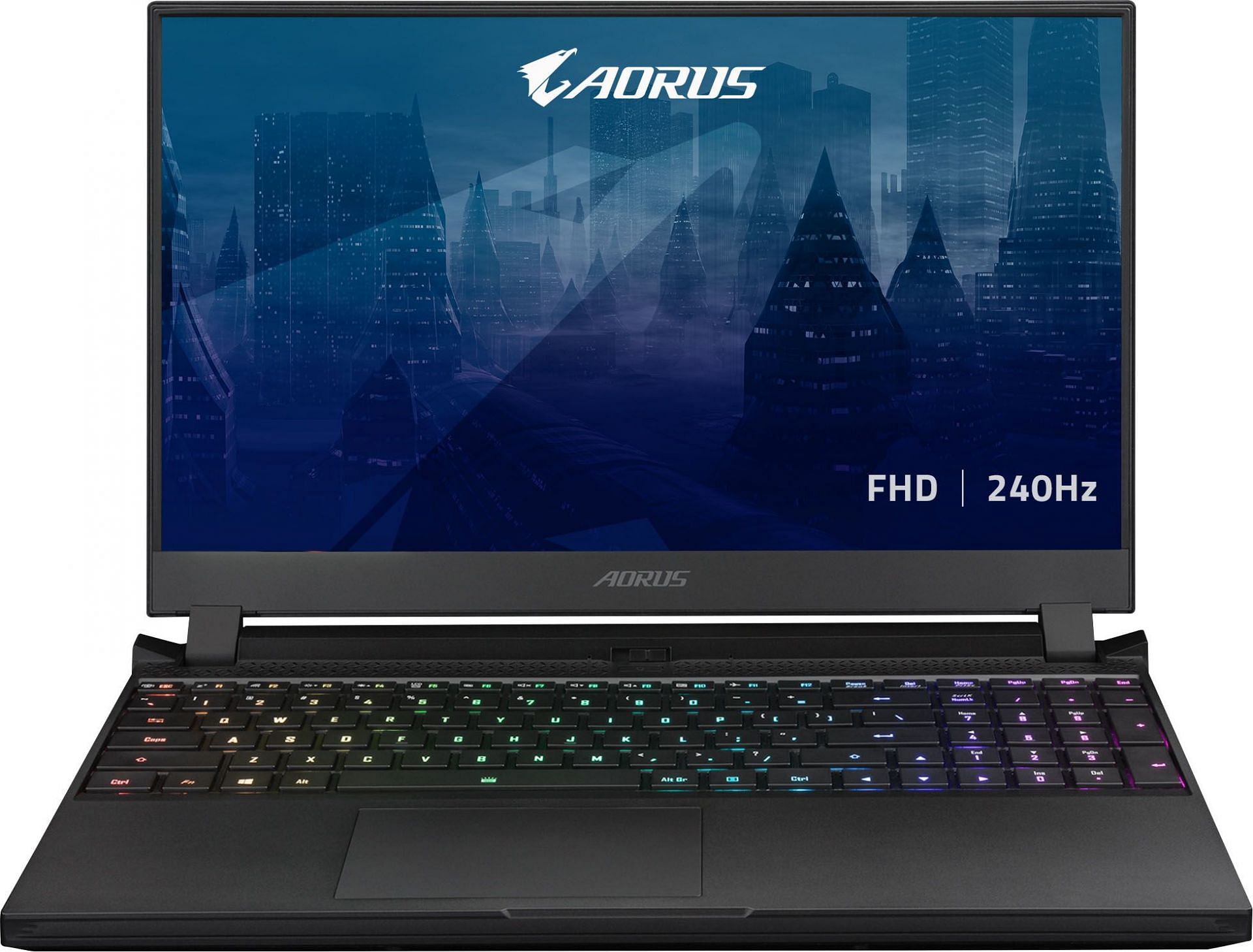 The GIGABYTE 15.6&quot; IPS Level 240 Hz gaming laptop (Image via Gigabyte)