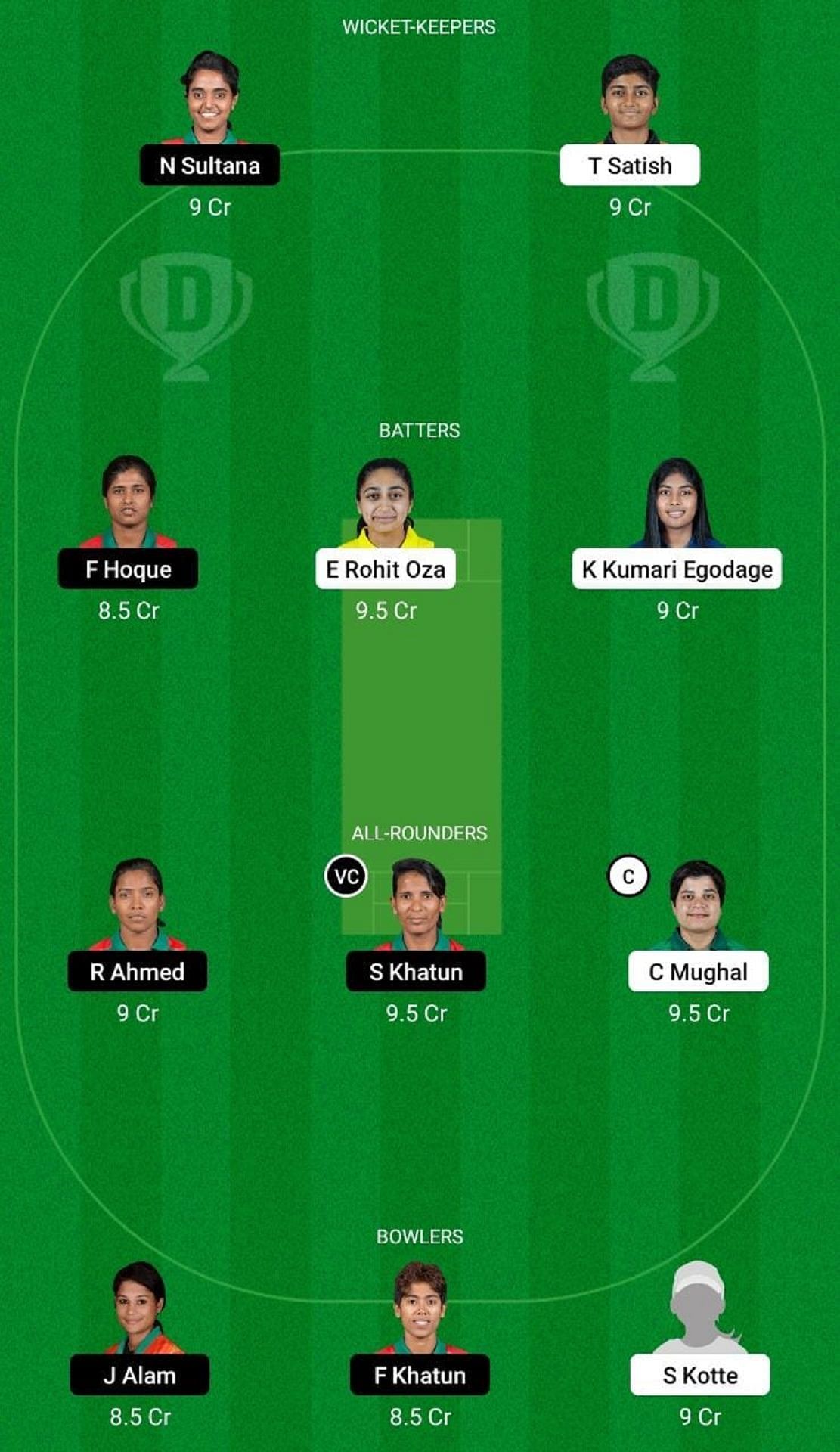 UAE-W vs BD-W Dream11 Fantasy Tip - Head to Head League