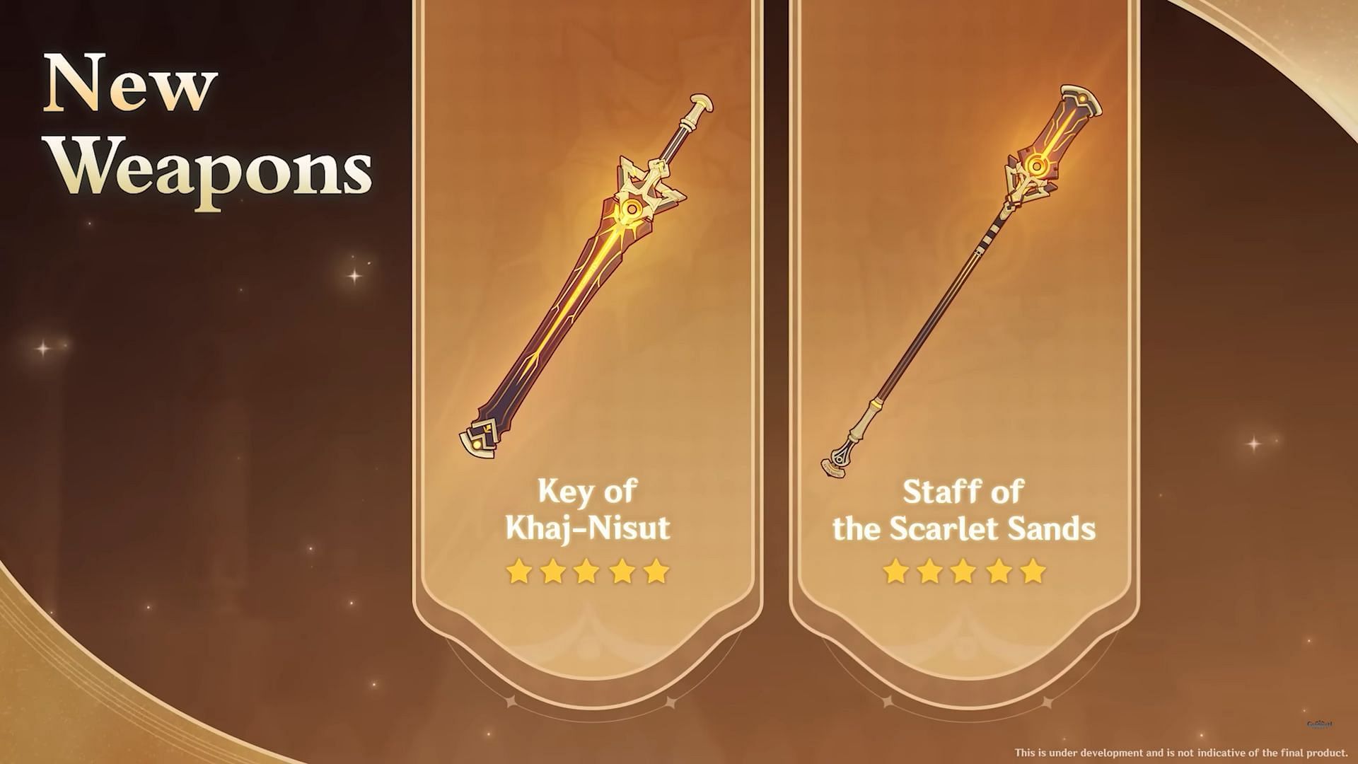 New signature weapons are coming in 3.1 banners (Image via Genshin Impact)