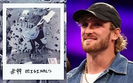 "The epitome" - Logan Paul rents out an entire airplane to capture his last 99 Originals piece in zero gravity
