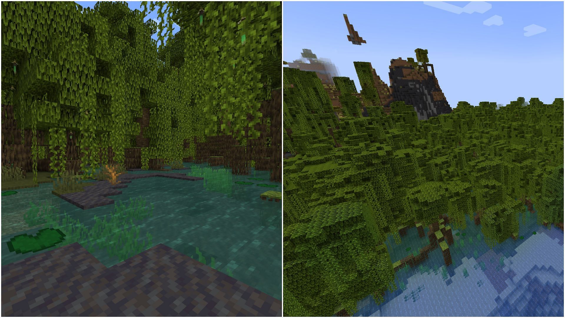 Some of the best seeds for Mangrove Swamps in Minecraft (Image via Sportskeeda)