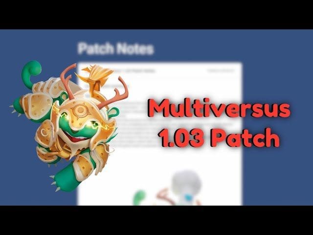 MultiVersus version 1.03 (September 27) patch notes: Fighters will now ...
