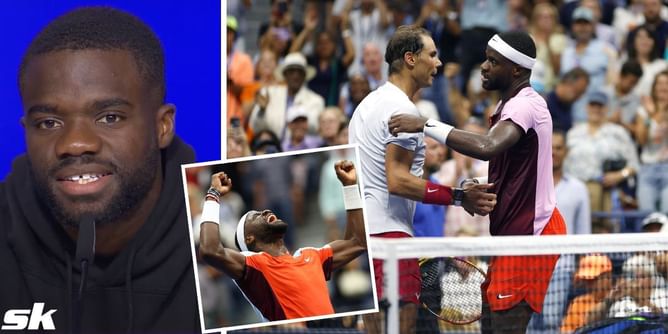 "Just saying you beat him in a Grand Slam, here in New York, that was crazy" - Frances Tiafoe reflects on his win against Rafael Nadal following US Open semifinal loss to Carlos Alcaraz
