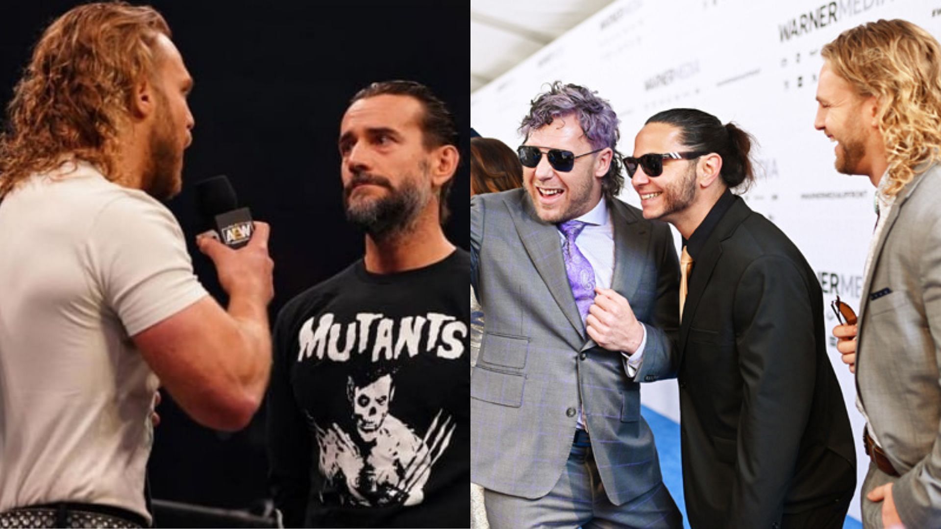 The Elite and Hangman Adam Page have been part of AEW since day one