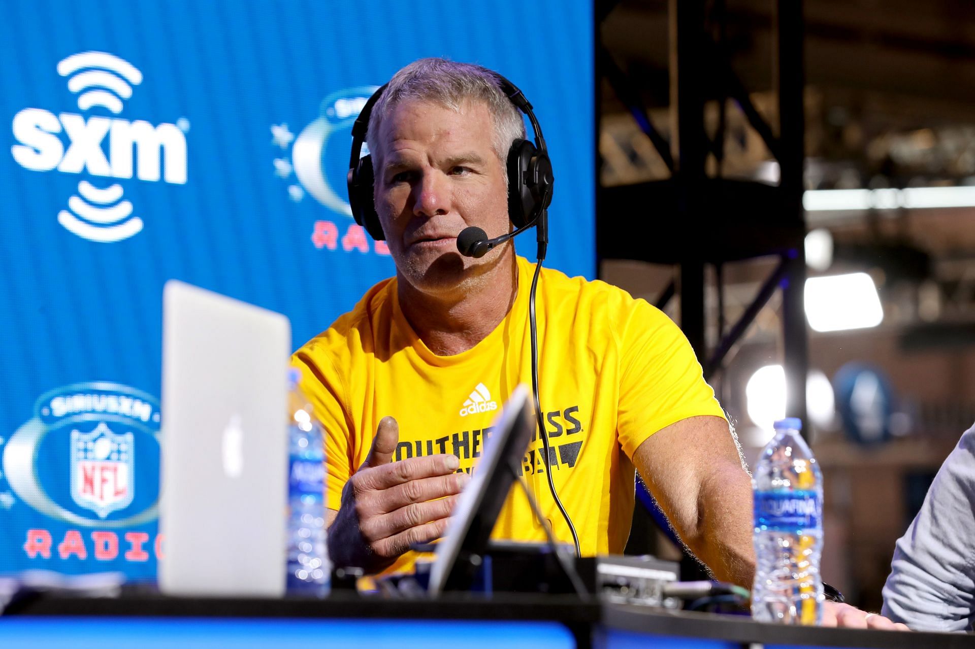 Brett Favre at the SiriusXM At Super Bowl LIV - Day 3