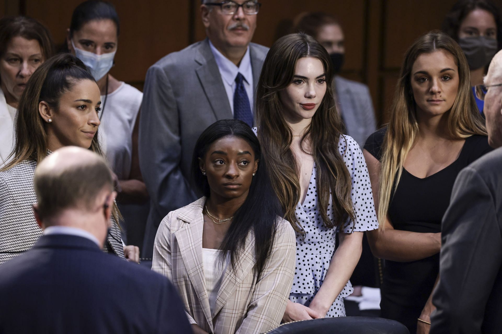 US Gymnasts Testify As Senate Examines FBI