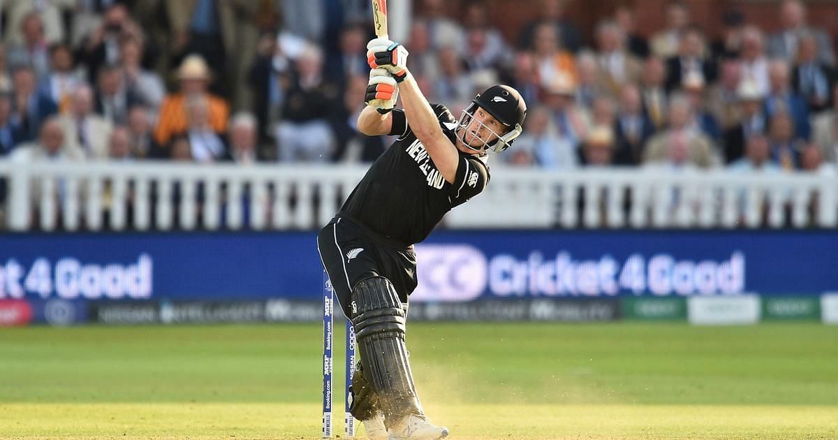 James Neesham during the 2019 World Cup final at Lord