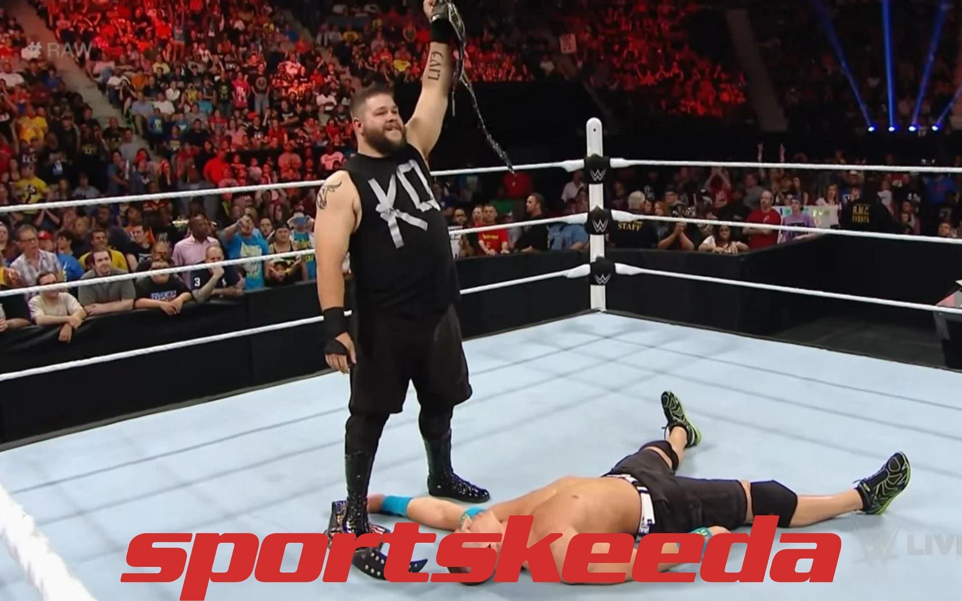 Kevin Owens confronts Cena on WWE RAW.