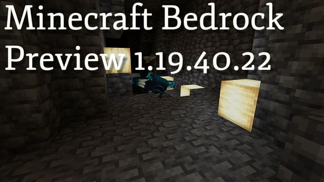 How to download Minecraft Bedrock 1.19.40.22 beta
