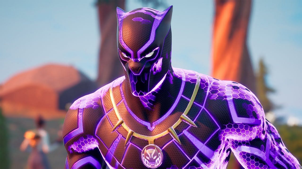 The original Black Panther skin (Image via Epic Games)