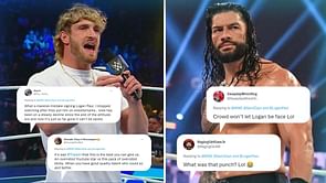 “It’s sad Triple H that this is the best you can give us” - Wrestling world furious over Logan Paul calling out Roman Reigns