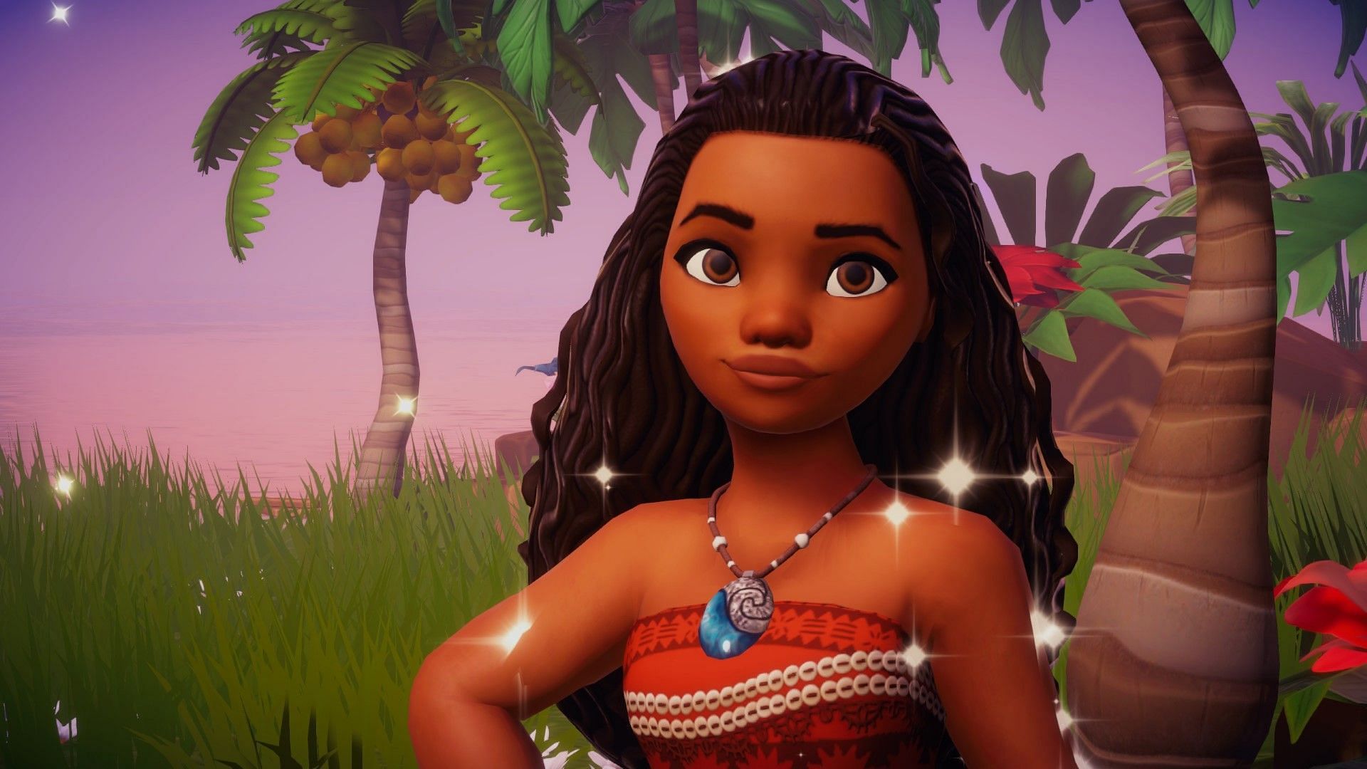 Moana in her realm (Image via Gameloft)