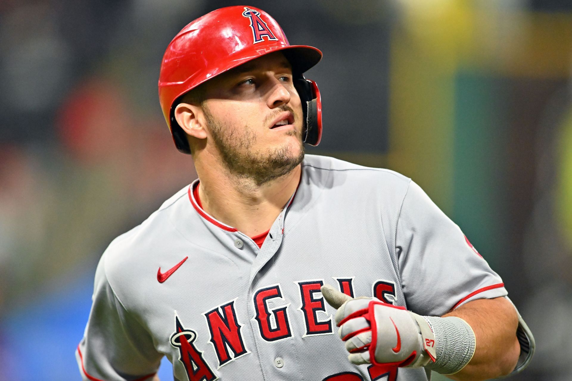Angels Mike Trout  Mike trout, Play baseball, Baseball players