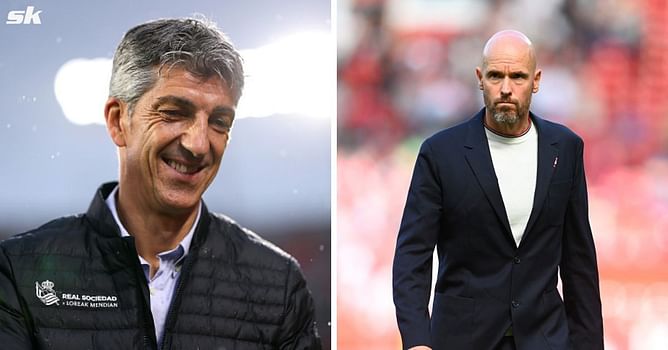 "For me, there is only one big club" - Real Sociedad manager takes cheeky swipe at Manchester United ahead of Europa League clash