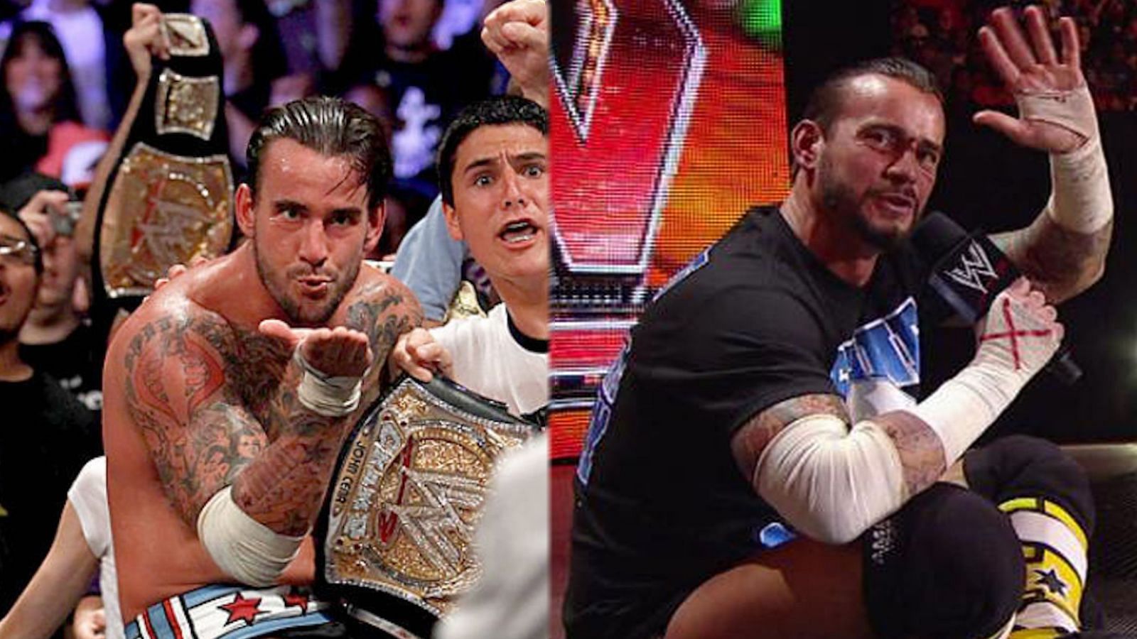 Punk was one of the biggest names in WWE before he left the promotion.