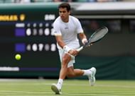 Jaume Munar at the 2022 Wimbledon Championships.