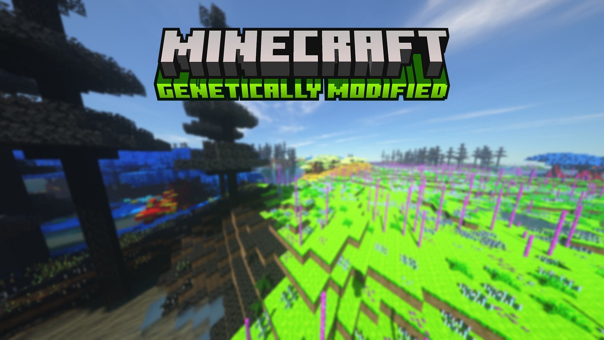 The logo for the Genetically Modified mod (Image via Minecraft)