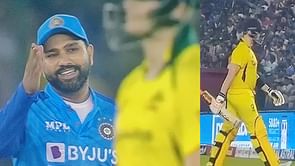 IND vs AUS 2022: [Watch] Rohit Sharma points and laughs at Steve Smith after taking a successful review against him