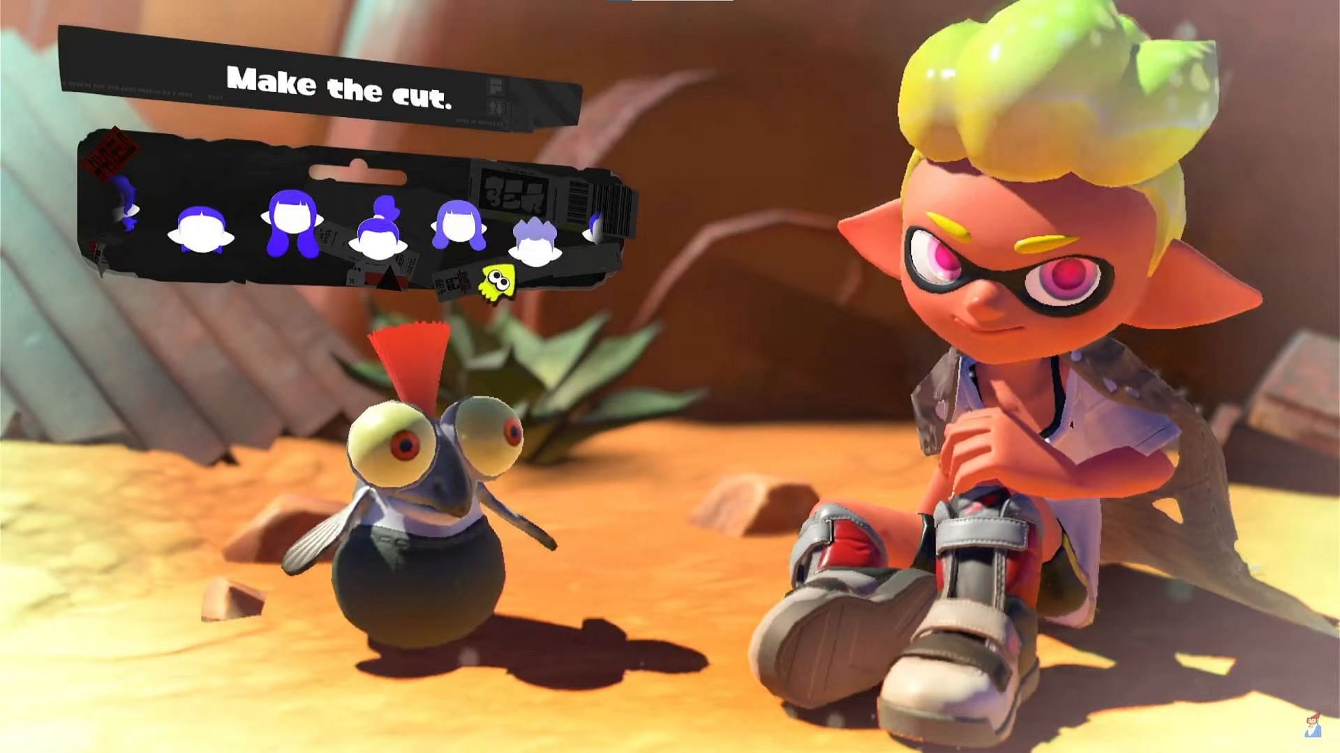 Changing one&rsquo;s character appearance in Splatoon 3 (Image via Splatoon 3)