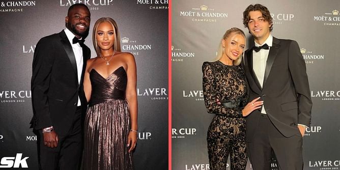 Better halves of Team World players light up Laver Cup after-party on the occasion of their maiden triumph