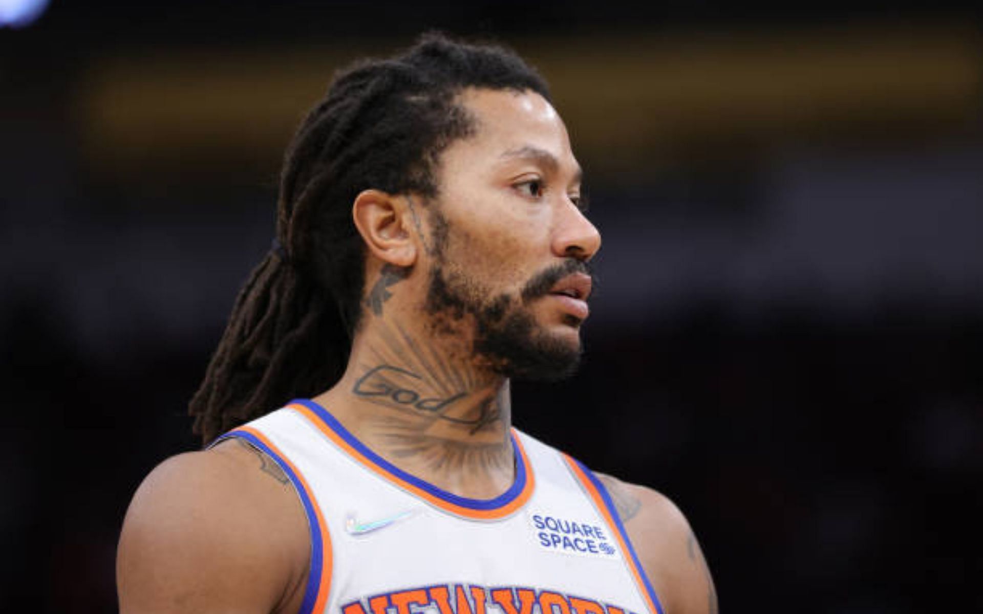 New York Knicks guard Derrick Rose