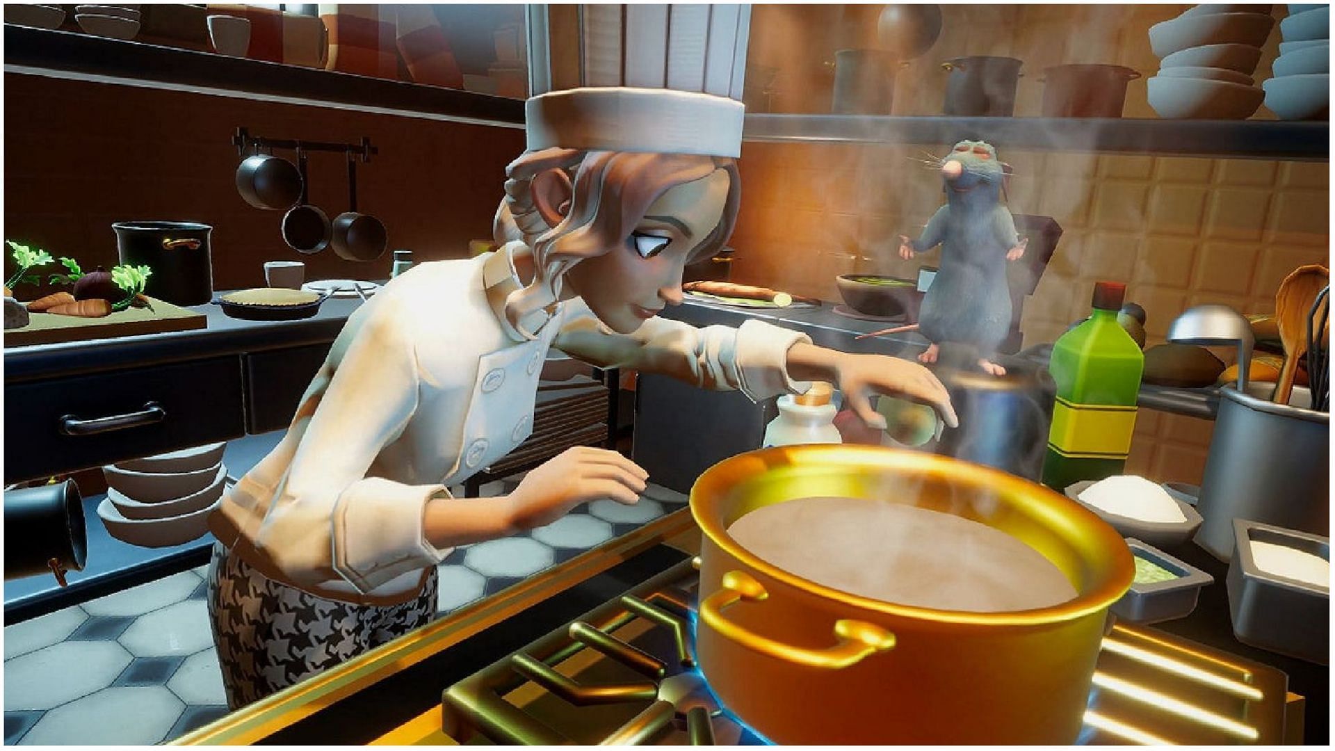 Cooking is an essential skill in Disney Dreamlight Valley (Image via Gameloft)