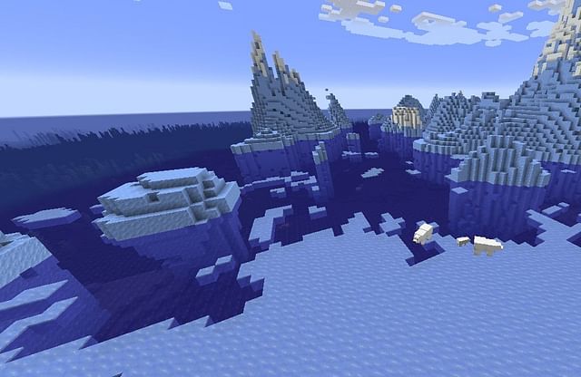 Deep Frozen Ocean in Minecraft