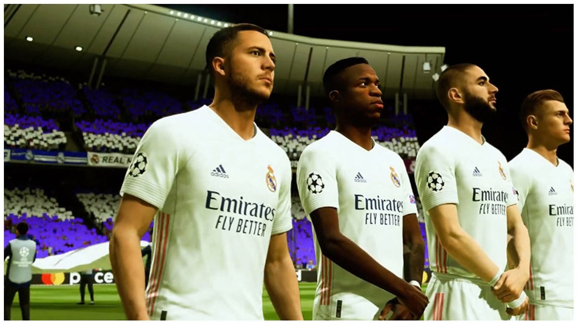 Real Madrid&#039;s roster consists of some of the highest rated players in FIFA 23 (Image via EA Sports)