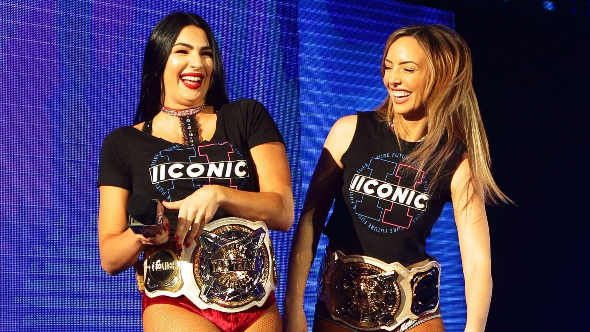 The IIconics got released from WWE in April 2021