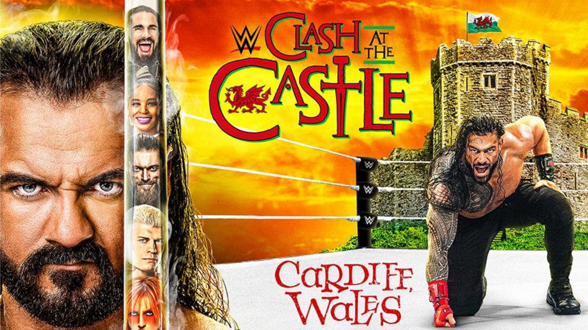 VIDEO: Sneak peek at the final grand set for WWE Clash at the Castle