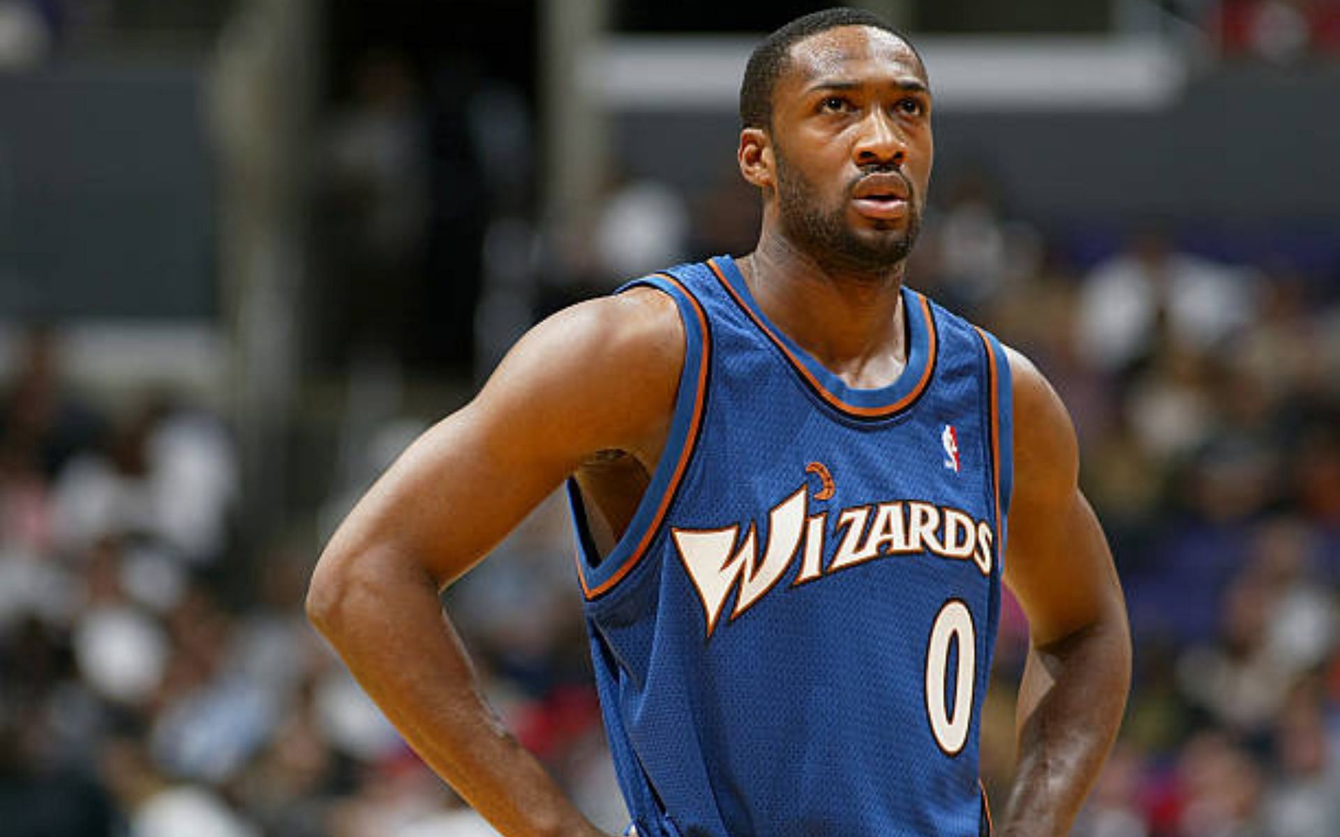 Gilbert Arenas with the Washington Wizards