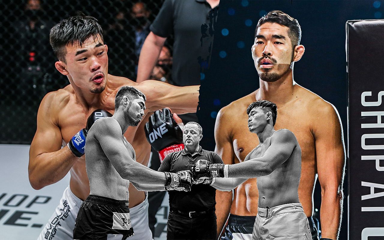 Christian Lee (L) believes a third straight fight with OK Rae Yoon (R) is unnecessary | [Photos: ONE Championship]