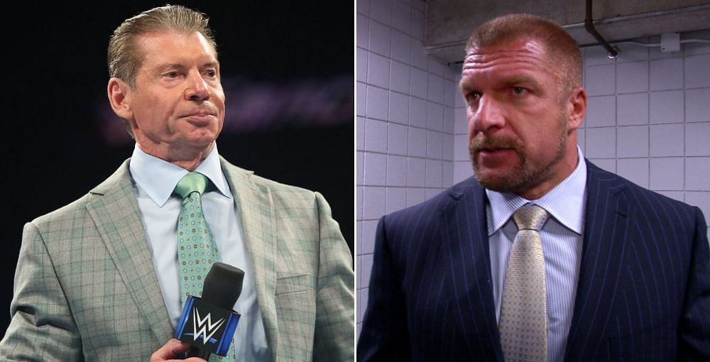 Former WWE Chairman Vince McMahon and Triple H