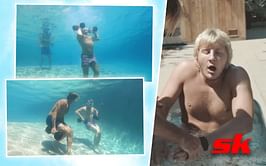 Watch: Paddy Pimblett endures grueling underwater workout regime, has a hard time putting up with ice tub bath