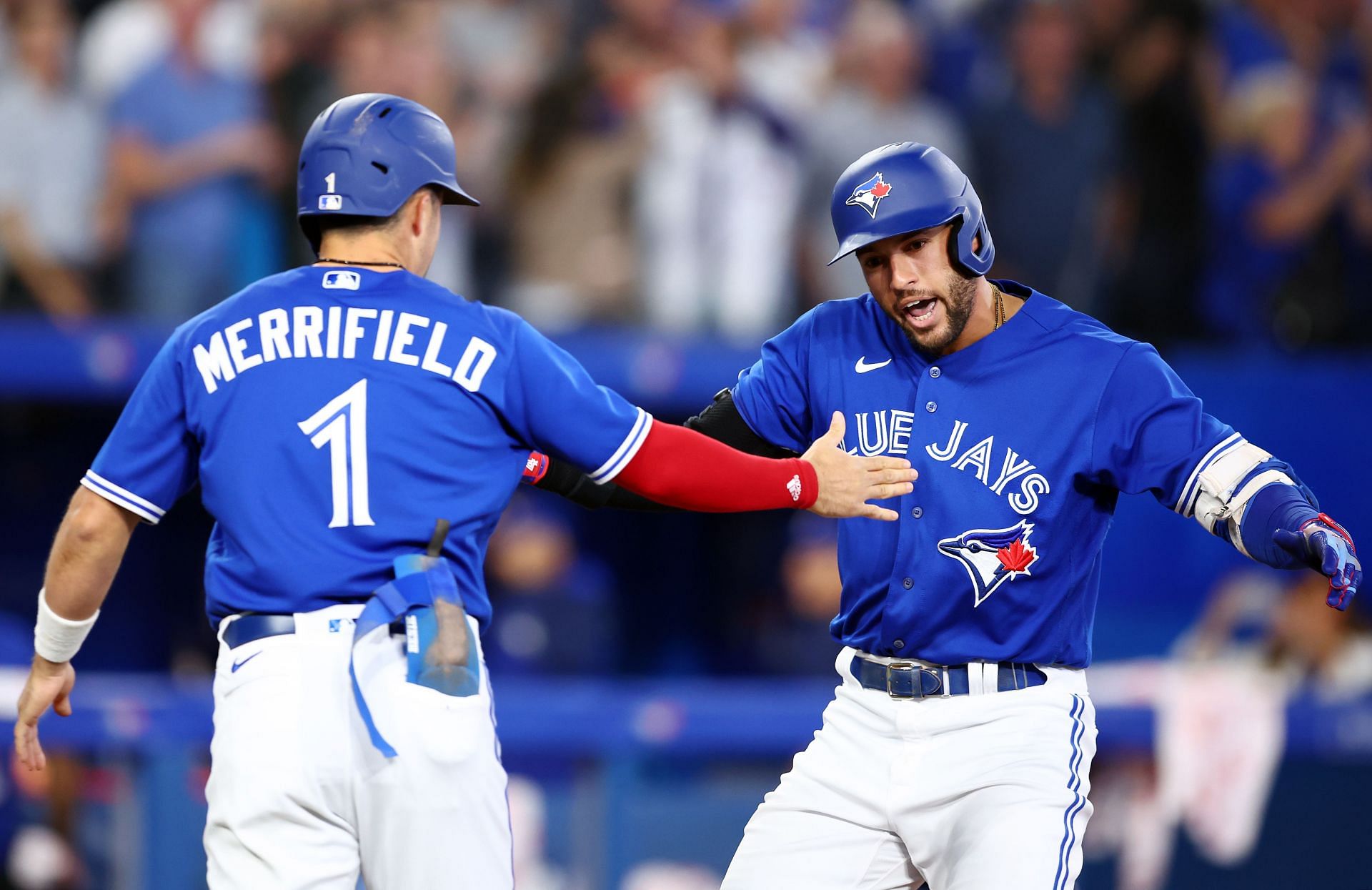 Blue Jays: Bo Bichette heating up in the batter's box at the right