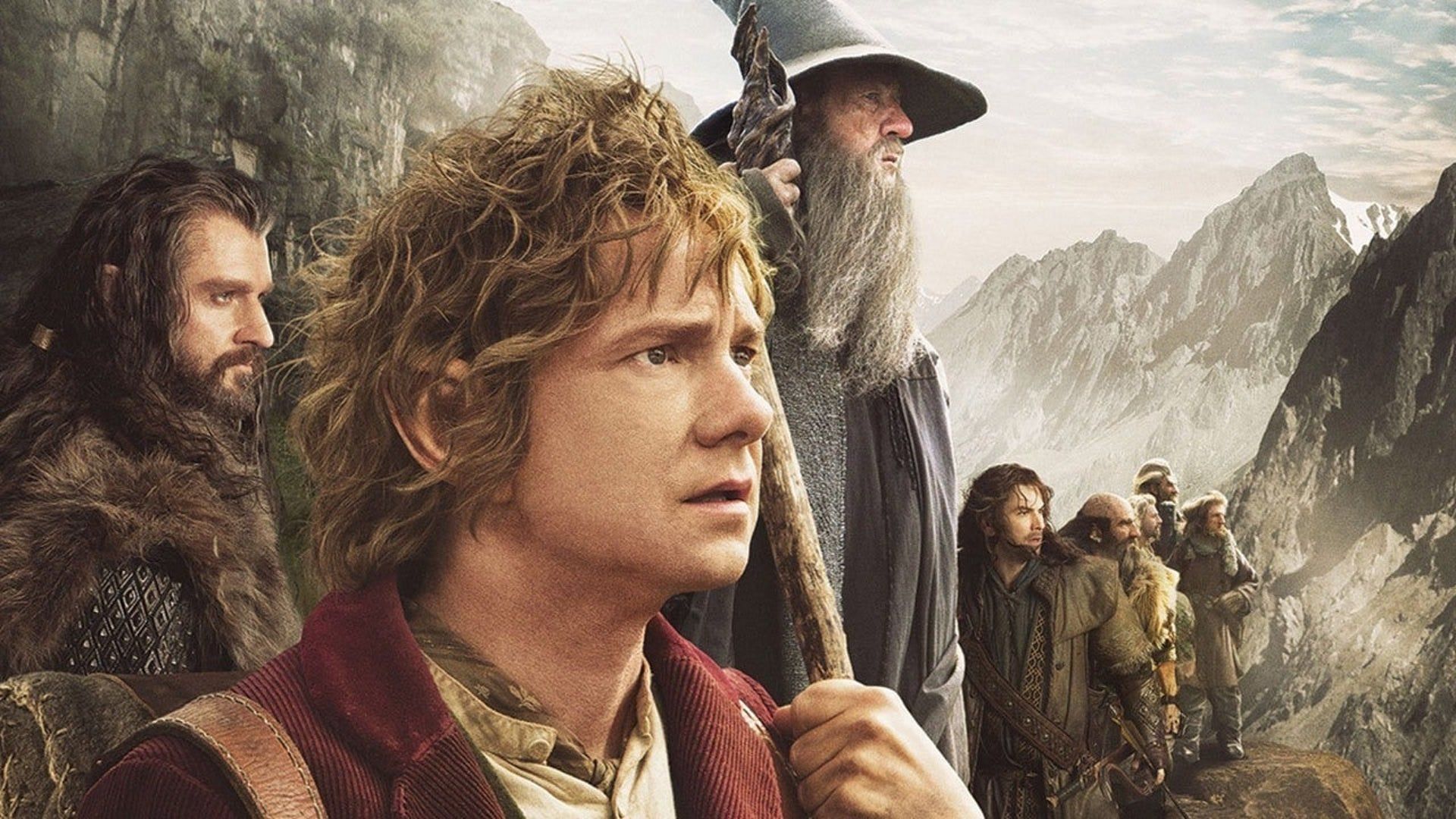 Bilbo and his Dwarf gang in &#039;The Hobbit&#039; (Image via Warner Bros.)