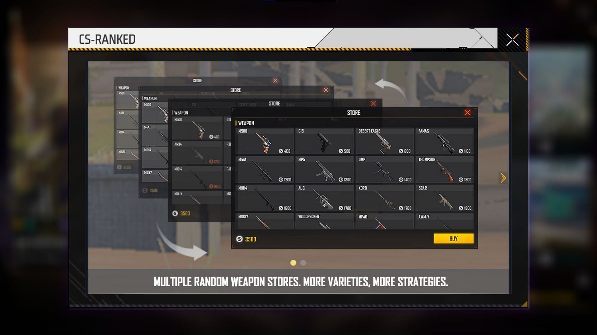 CS mode is the best option to complete the mission (Image via Garena)