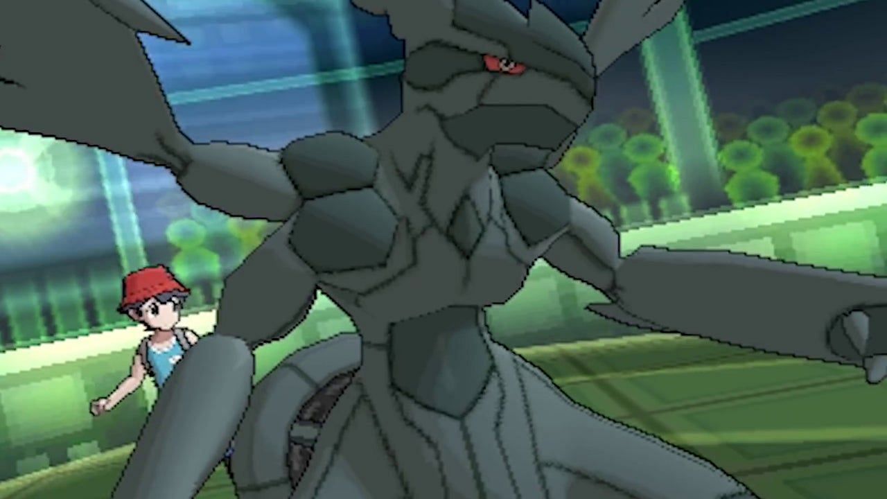 A trainer sends Zekrom into battle (Image via Game Freak)