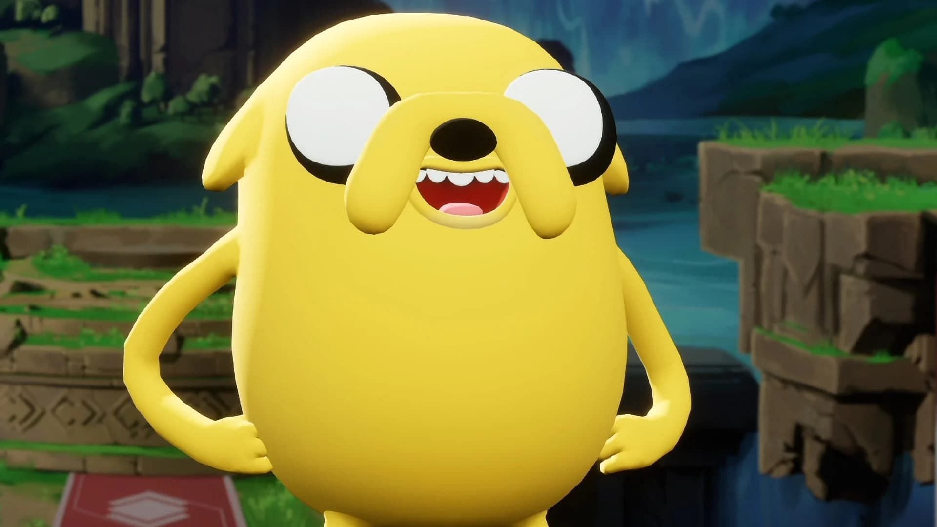 A look at Jake the Dog (Image via Player First Games)