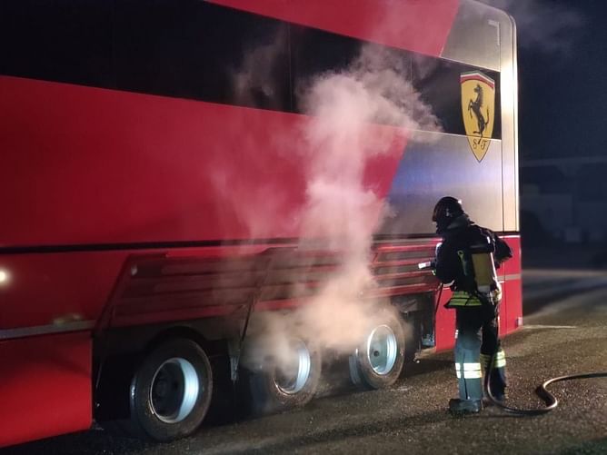 "Even their trucks can’t get the right travel strategy"- Fans react to Ferrari's truck suffering a breakdown ahead of 2022 F1 Italian GP