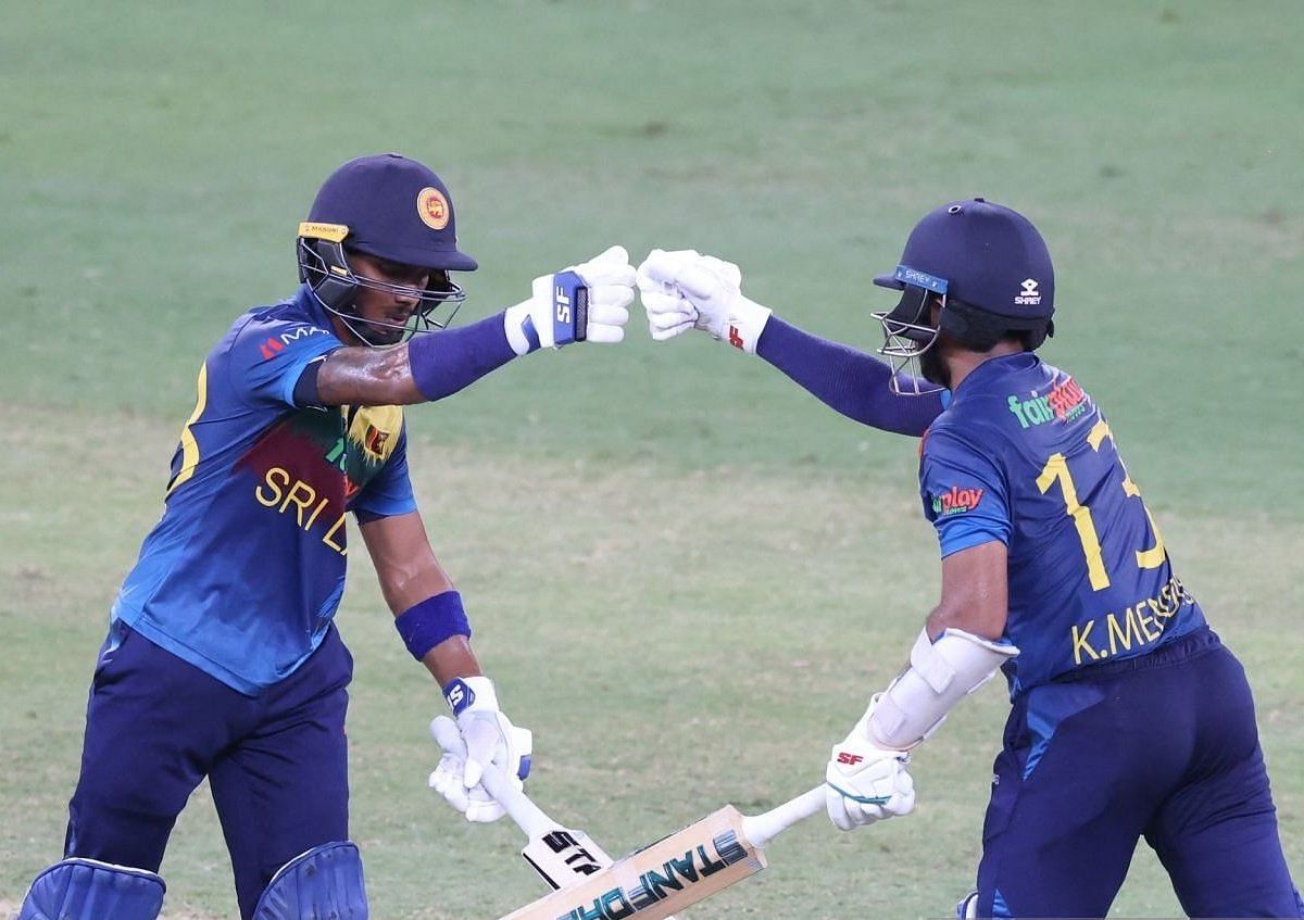 Sri Lankan openers Pathum Nissanka and Kusal Mendis played match-winning knocks.