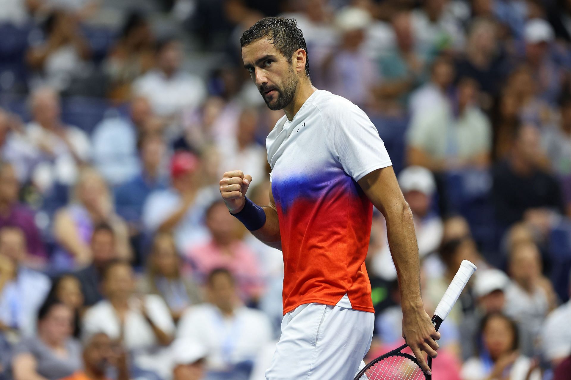 Marin Cilic at the 2022 US Open.
