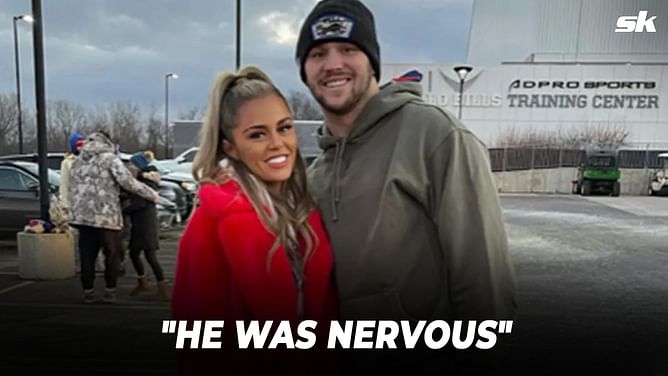 "He was just so shy, and I wasn’t at the time" - Josh Allen 'ghosted' GF Brittany Williams for a year after awkward first date
