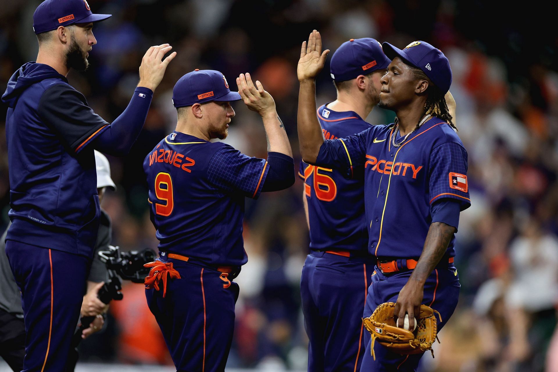 Texas Rangers v Houston Astros