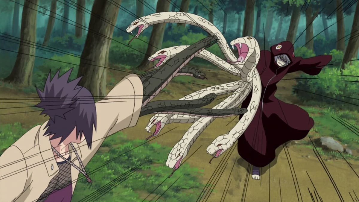 Anko Mitarashi in Naruto