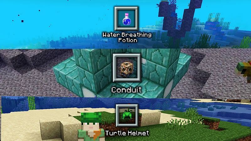 How to Breathe Underwater in Minecraft- 3 Ways to do that