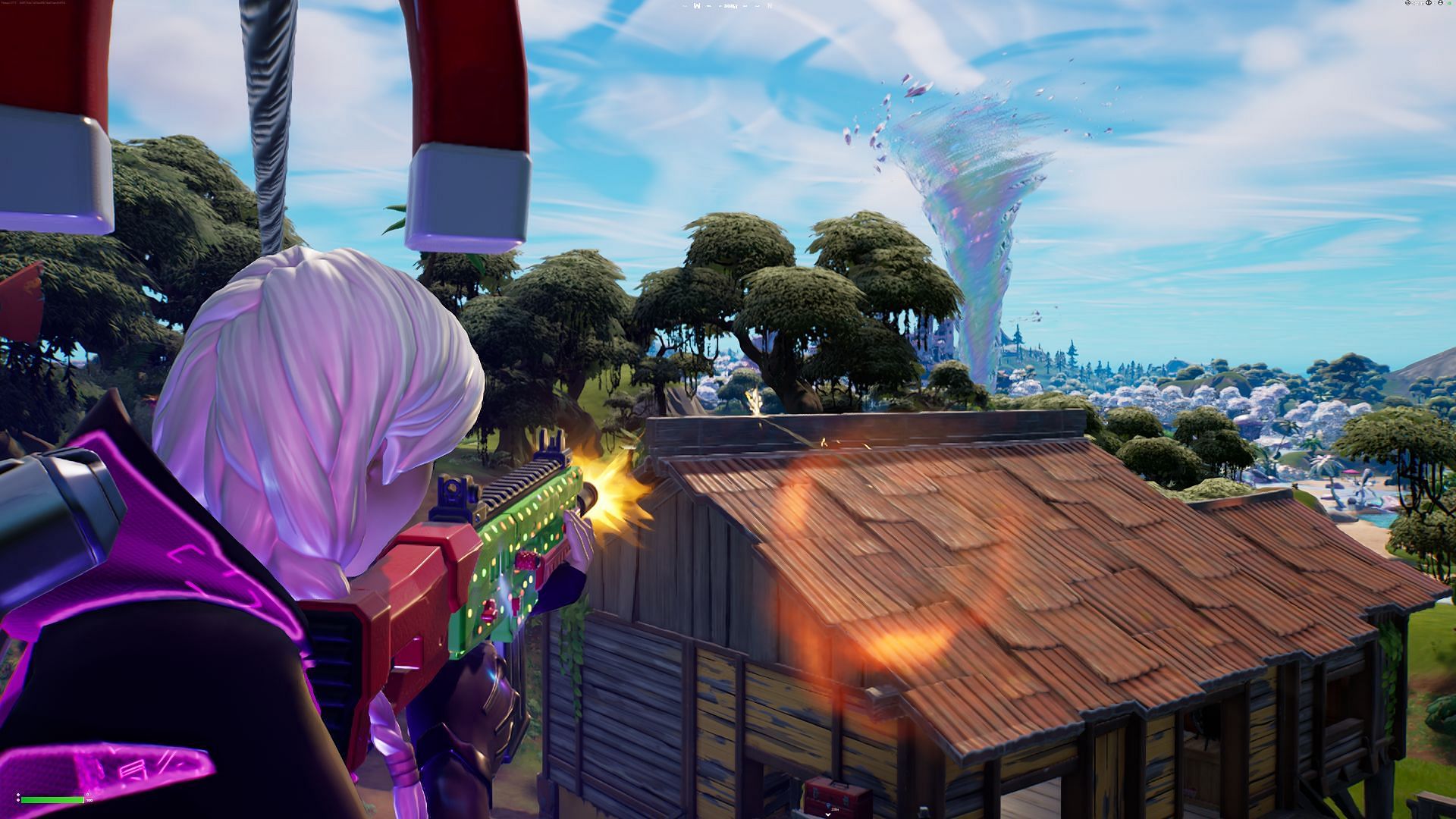 Zip, zoom, and shoot (Image via Epic Games/Fortnite)