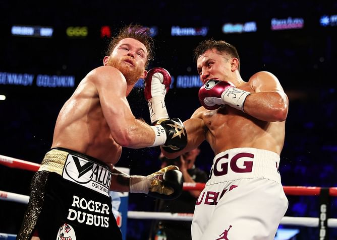 VIDEO: DAZN drops exclusive footage of Canelo Alvarez taking punishment on his chin from opponents like Floyd Mayweather, Gennadiy Golovkin, and others