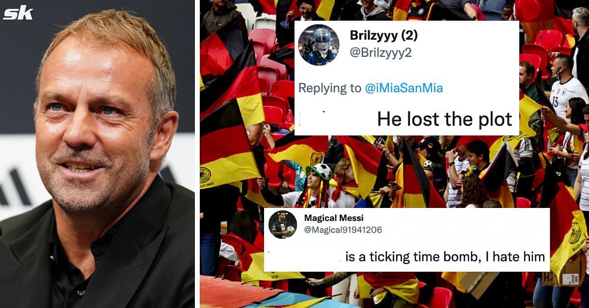 Germany fans blasted Hansi Flick ahead of gamem against England