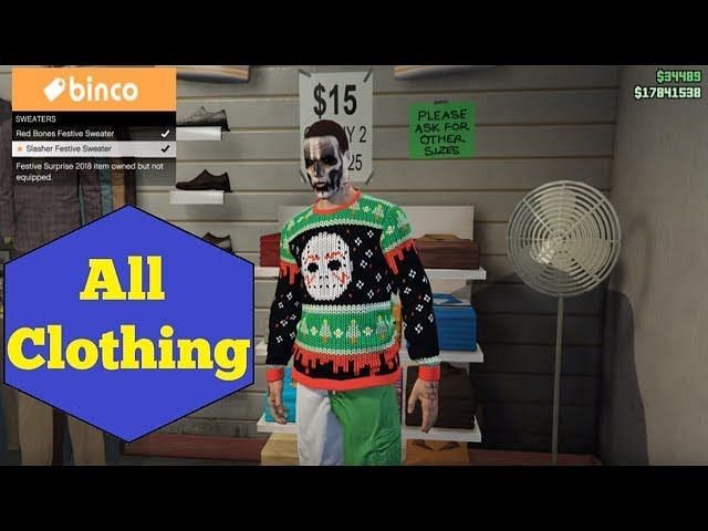 How To Unlock All Clothing Items In Gta 5 Story Mode